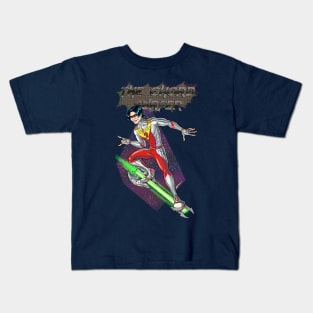 THE CHORD SURFER IN ACTION Kids T-Shirt